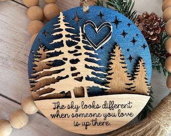 Remembrance Gift, Memorial Ornament, Lost Loved One Gift, Christmas Ornament, Sympathy Gift, Memorial Ornament, Remembrance Ornament