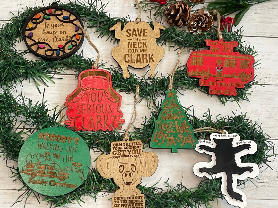 Engraved Christmas Vacation Ornaments, National Lampoon's Christmas