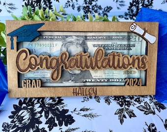 Graduation Gift Money Holder 2024, Graduation Cap Gift Money Holder, Personalized Money Holder, End Of The Year Gifts, Customizable Gift