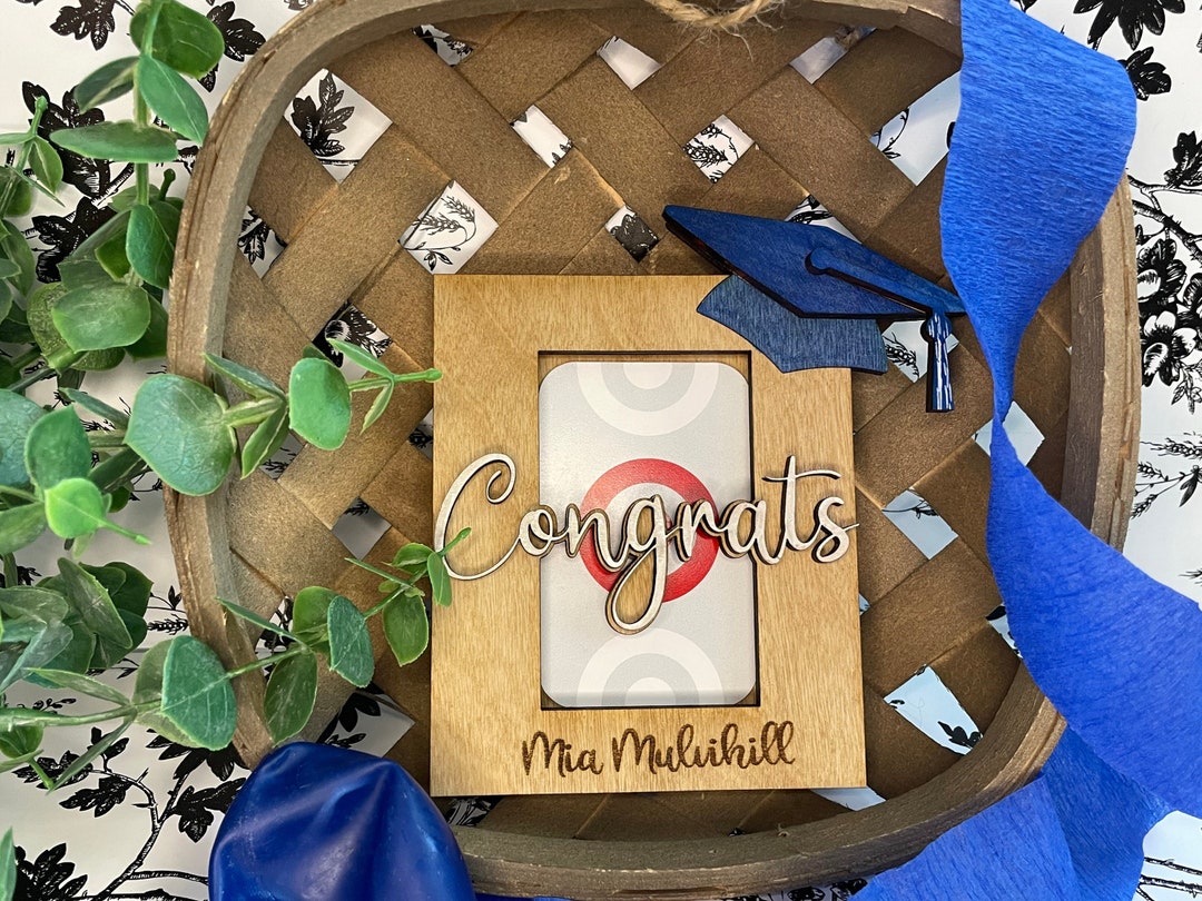Graduation Gift Card Holder 2023 Graduation Cap Gift Card Etsy