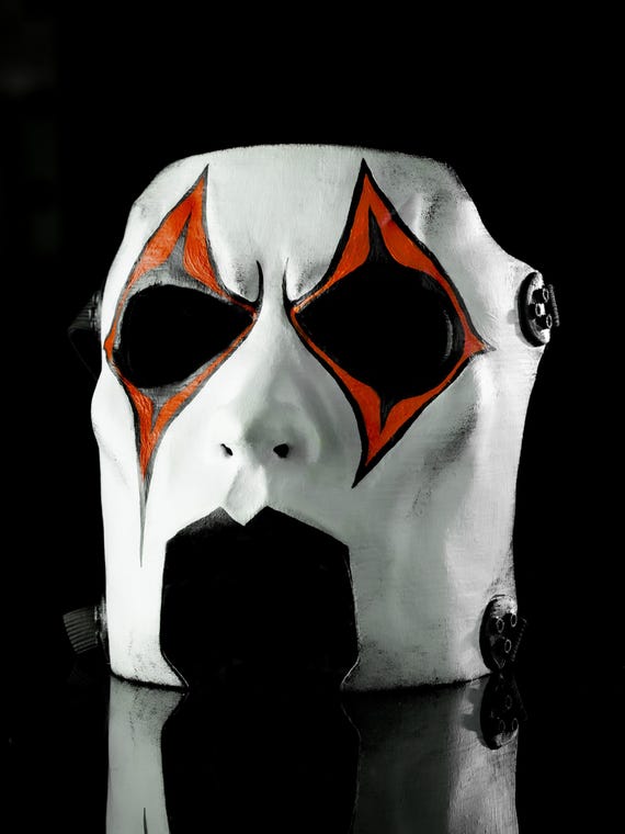 Slipknot Jim Root ジム ルート マスク Slipknot Cosplay Mask Jim Root Guitars 2024 Orange Replica