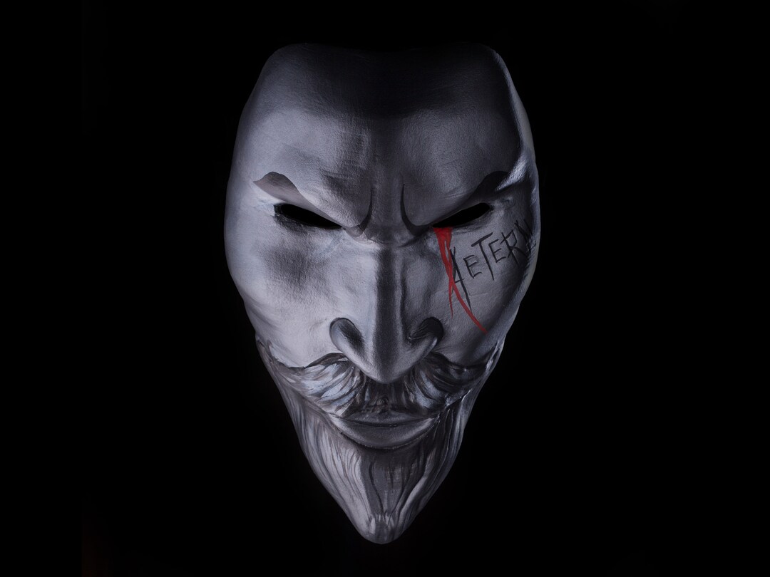 New World Cosplay Mask/ 3d Printed Mask/ Video Game Face Mask Etsy