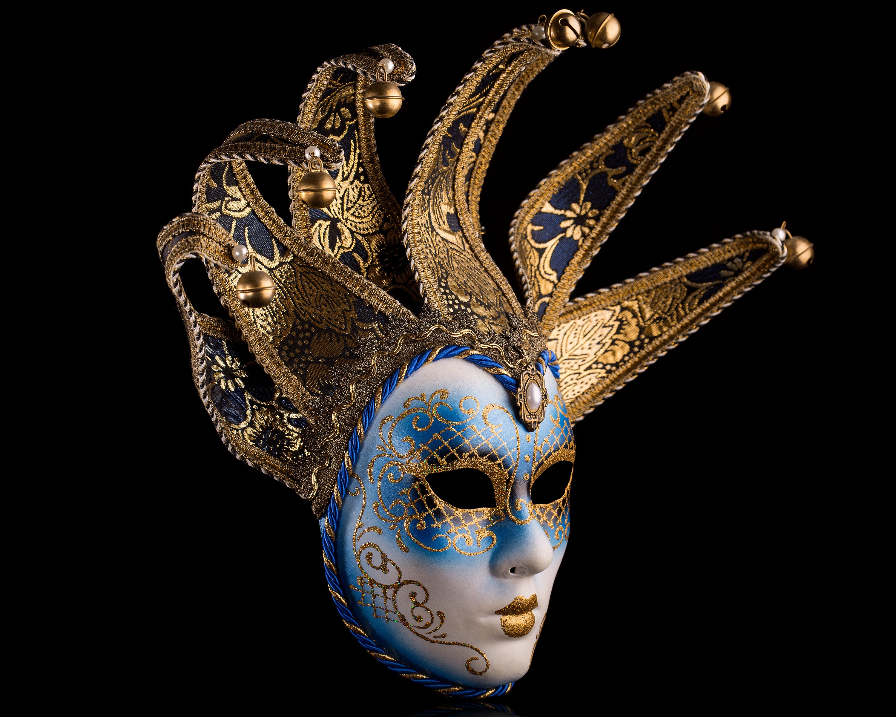 Steampunk Renaissance Mask Full Face Masquerade Mask With Leather