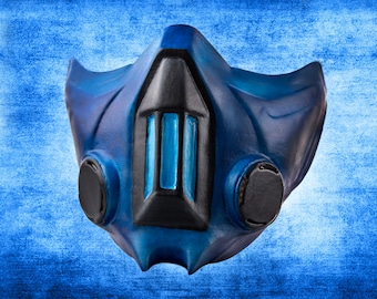 Sub Zero mask - Mortal Kombat mask - Sub zero cosplay - Video game face mask