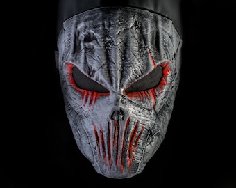 Demon, Scary horror mask, Plastic steampunk