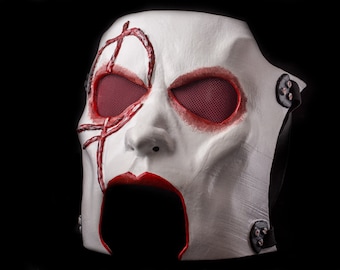 Slipknot mask red edition - Death metal gift- Heavy Metal mask - 3D printed full face mask
