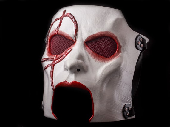 udvikling af Ciro Reklame Slipknot mask red edition Death metal gift Heavy Metal mask - Etsy 日本