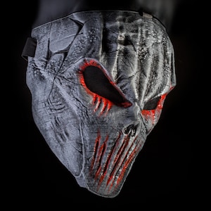 Scary horror mask, Demon cosplay mask,gift for him, 3d printed, steampunk mask,1 year anniversary, gift for boyfriend, 8th anniversary gift