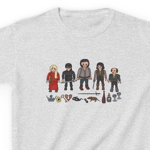 T-shirt en coton épais Princess Bride Toys pour enfants