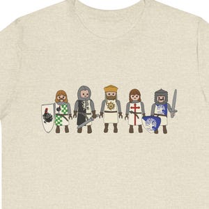Holy Grail Knights Unisex Graphic Print T-Shirt Retro Vintage Toys