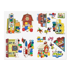 So Many Little People Sticker Sheet