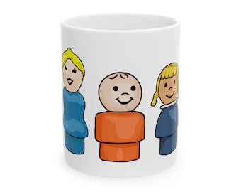 Little Round People Ceramic Mug