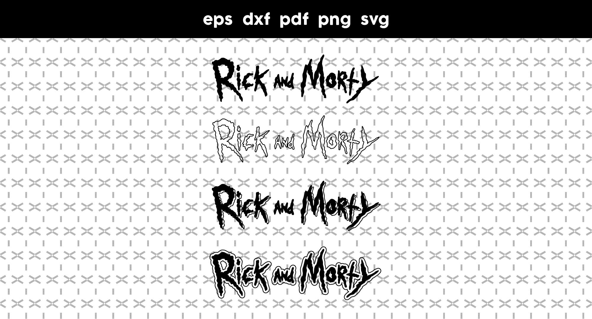 Free Free 147 Rick And Morty Logo Svg SVG PNG EPS DXF File