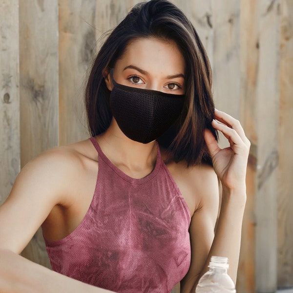 Athletic Face Mask Etsy