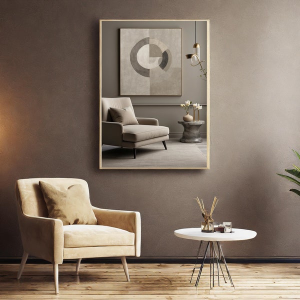 Beautiful Wall Art | Living Room | Modern Home Decor | Contemporary |  Digital Download | Printable | Painting | Canvas | Stylish Furniture