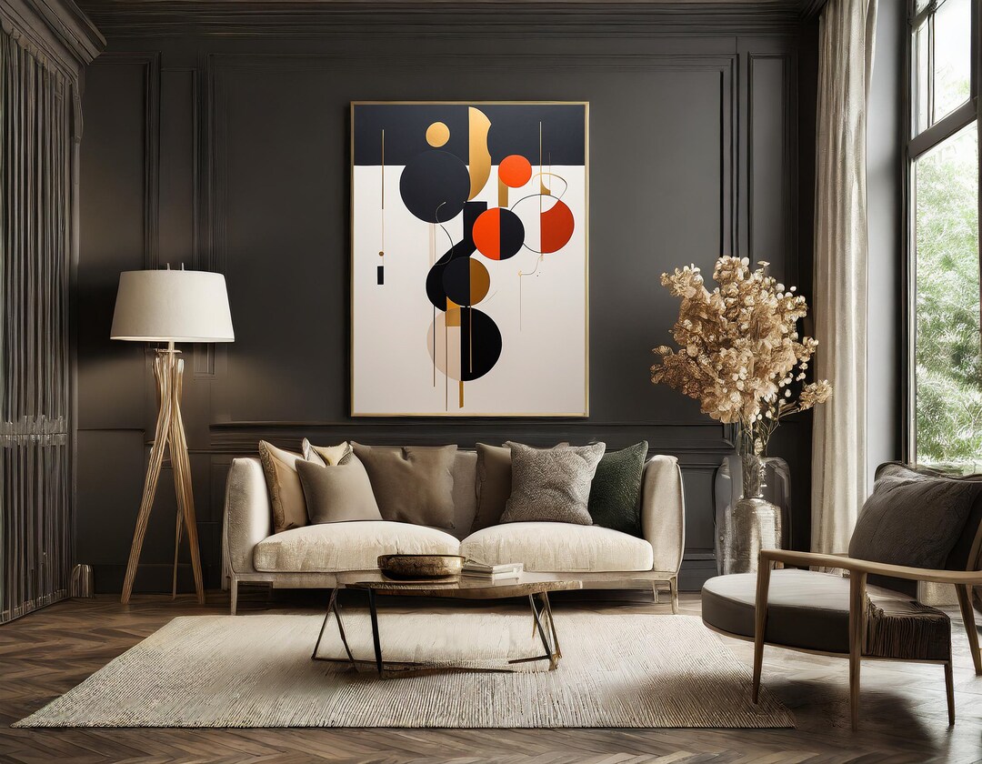 Beautiful Wall Art Print Living Room Modern Home Decor Minimalist ...