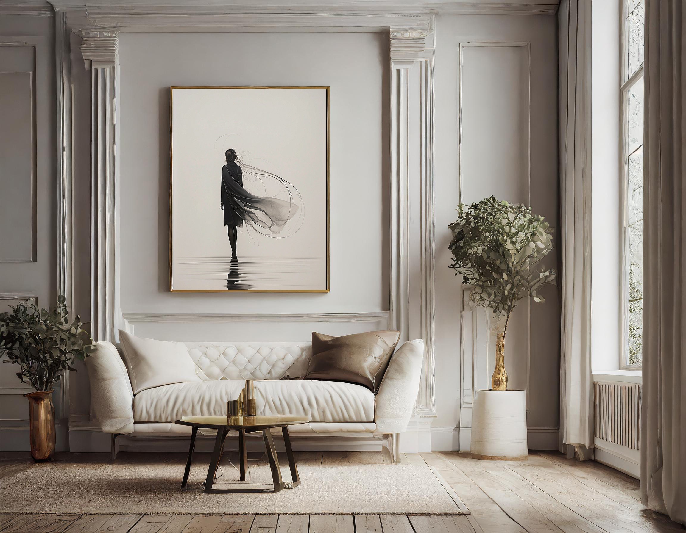 Elevate Your Living Room with Fine Art for Timeless Elegance