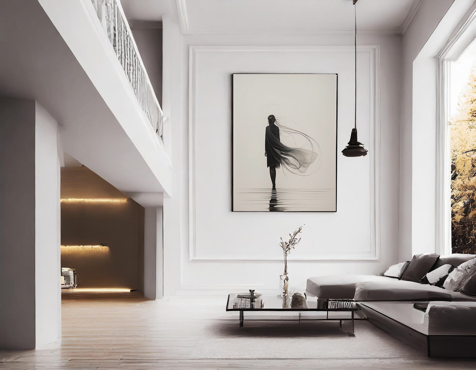 Beautiful Fine Art, Living Room, Modern Home Decor, Minimalist Theme ...