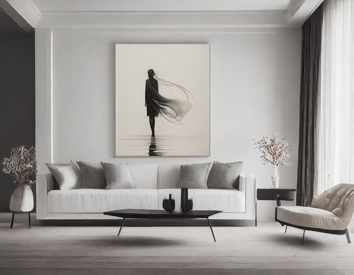 Beautiful Fine Art, Living Room, Modern Home Decor, Minimalist Theme ...