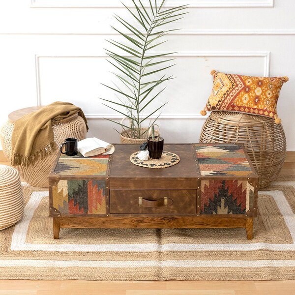 Kilim Coffee Table Etsy