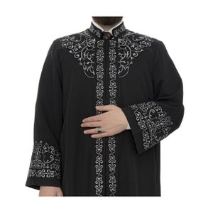 Islamic Prayer Robe, Galabia For Muslim Men | Jubbah For Muslim Men | Islamic Clothing For Men | Men Arab Outfits