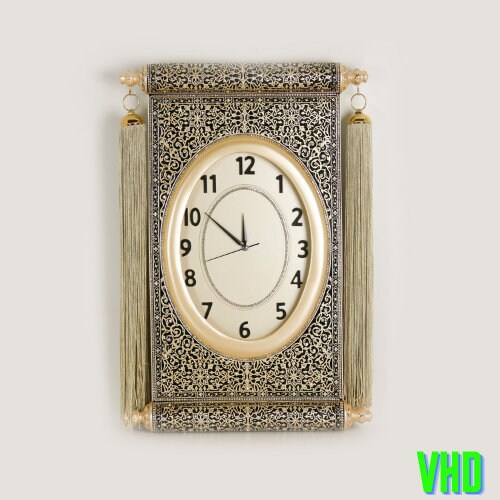 Big Size Wall Clock Edict Design Wall Clock Vintage Wall Etsy