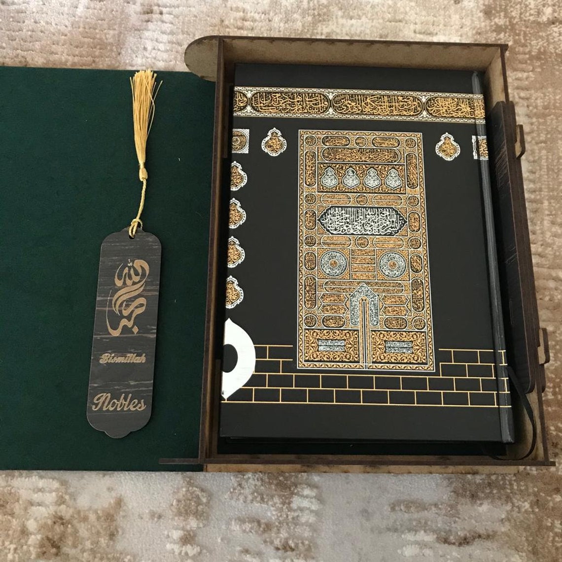 Customizable Wooden Quran Cover Book Case Quran Storage | Etsy