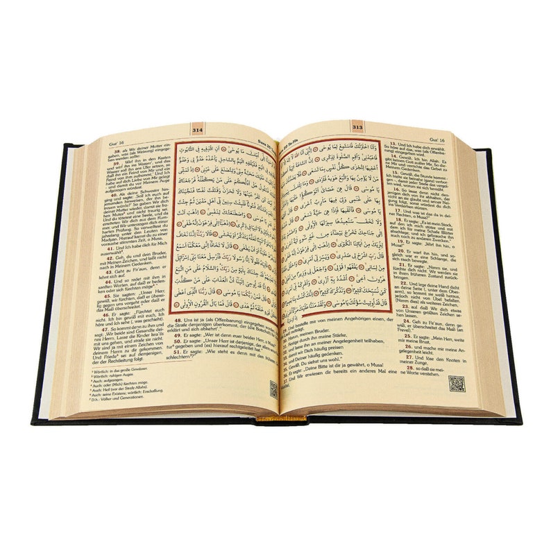Der Heilige Koran Deutsche Übersetzung Heiliger Koran Deutscher Koran, Mushaf, Koran Geschenk für Muslim Bild 4