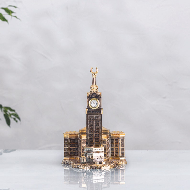 Masjid Al Haram Replica Zamzam Tower Figurine Statue and Etsy