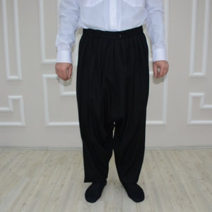 Source Hot sale muslim arabic men islamic clothing jersey harem trousers  Islamic pants men sarwel with pockets on malibabacom