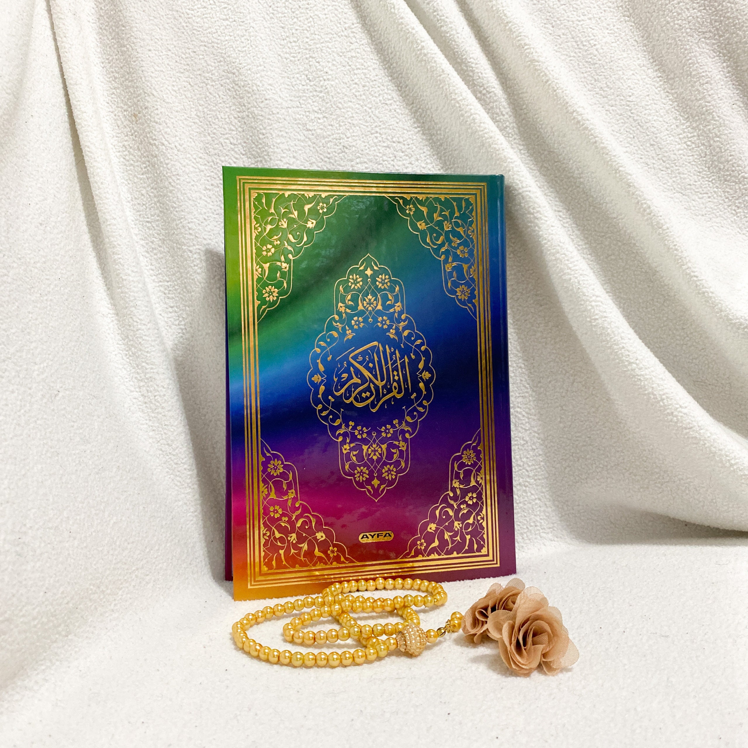 Regenbogen Koran Set Regenbogen Koran Tasbeeh Islamisches Geschenk Set  Islamisches Abschlussgeschenk Islamisches Hauptgeschenk Islamisches  Geschenk für Muslim - .de