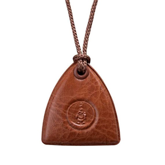 Islamic Leather Covered Muska Jawshan 