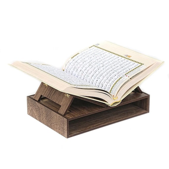 Big Size Adjustable Wooden Book Stand | Quran Bible Heavy Book Stand Holder