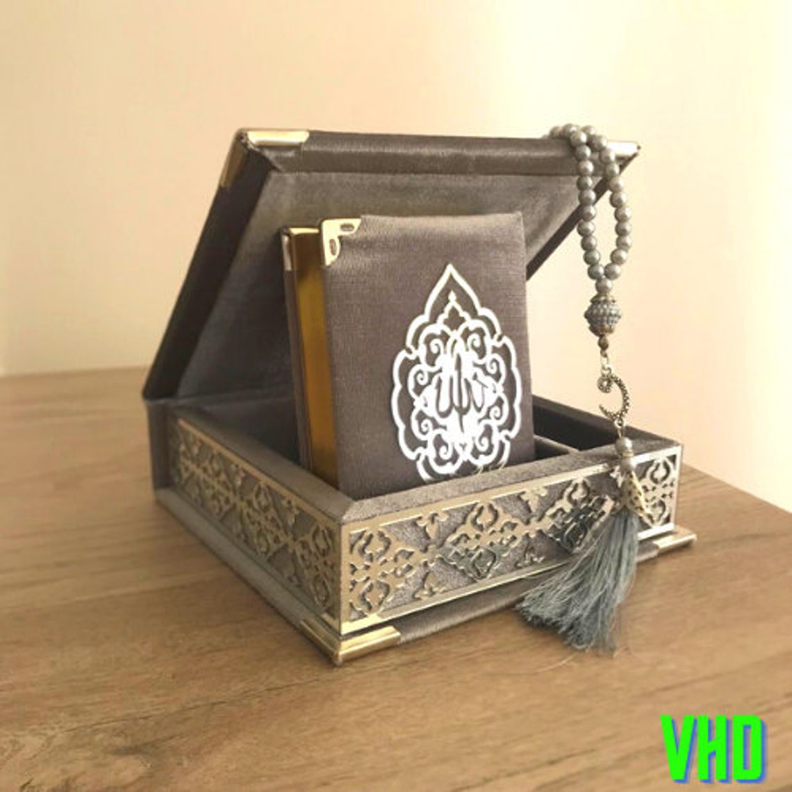 Velvet Quran Tasbeeh Coffret cadeau islamique Coffret cadeau Etsy France