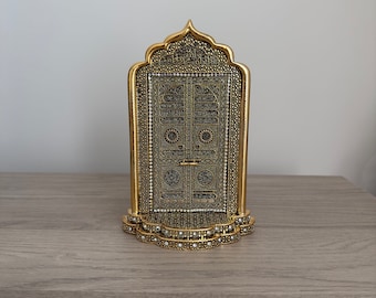Kaaba Door Table Decor | Islamic Decoration For Desk | Muslim Home Decoration | Housewarming Gift