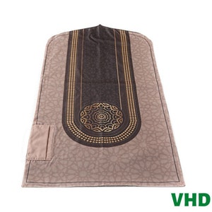 Lux Portable Muslim Prayer Rug | Quality Prayer Mat | Pocket Sejadah | Islamic Gift | Muslim Gift | Janamaz Gift