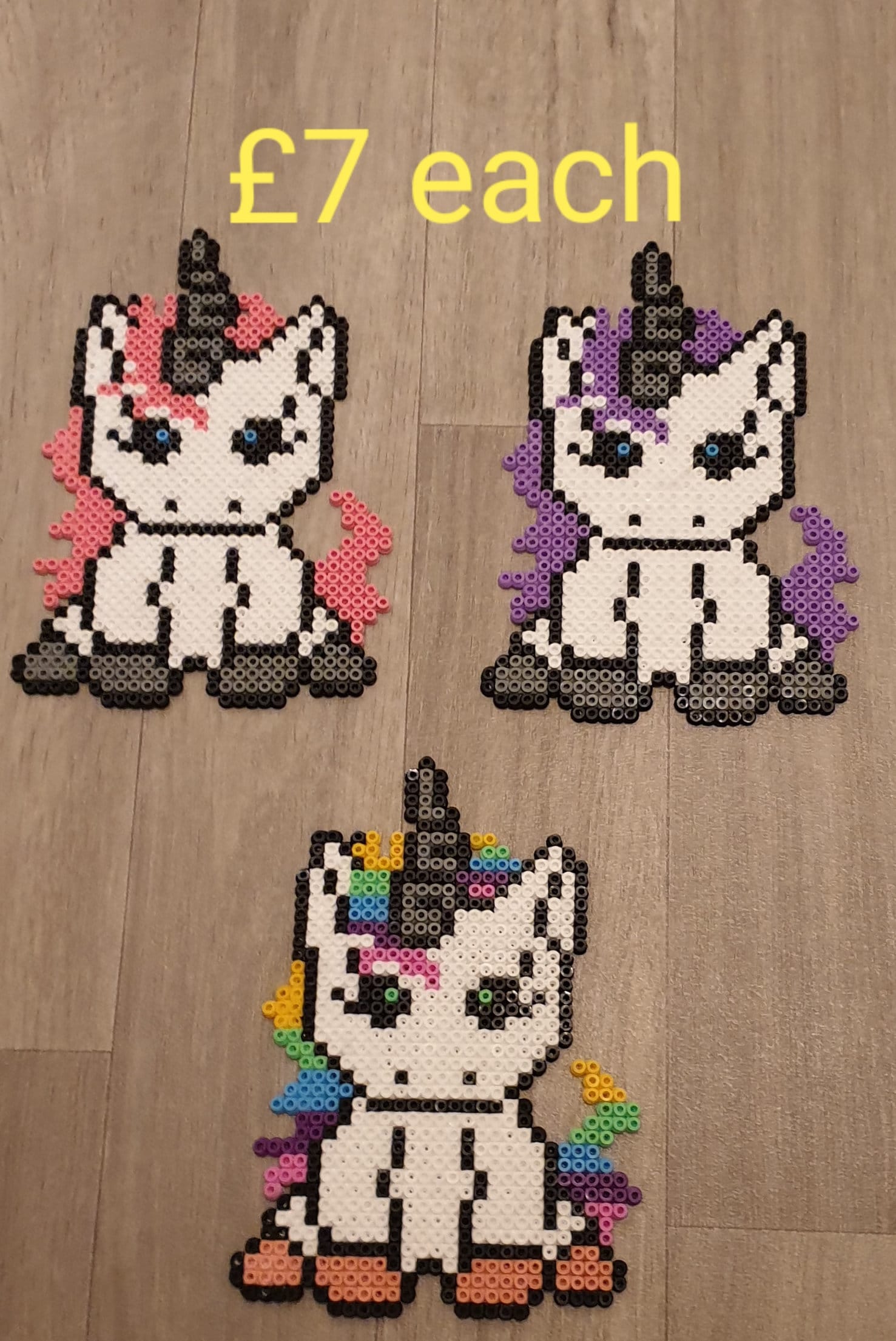 Unicorn hama bead design discount