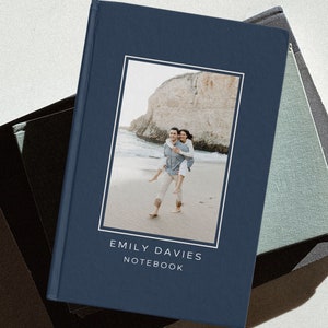 Custom Photo Hardcover Notebook: Personalised Journal, 5x7 Inches