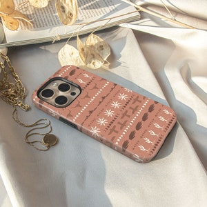 Étui Boho Desert pour iPhone 15, 14, Pro Max, étui de téléphone protecteur pour Samsung Galaxy S23, S22 Ultra, Pixel, étui MagSafe pour iPhone image 1