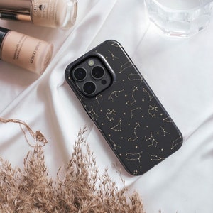 Zodiac Constellations Phone Case: Protective iPhone, Galaxy, Pixel Case
