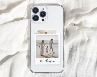 Custom Photo Clear Phone Case, Personalised Gift