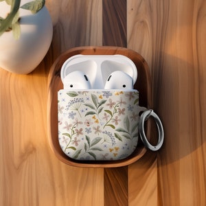 Floral Design Case For AirPods Pro, Protective Case For AirPods, Case For AirPods Pro, 1st 2nd Generation Airpod Classic