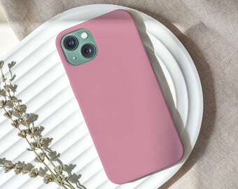 Dull Pink iPhone Case: Galaxy S23, S22, Pixel 7, 6, MagSafe