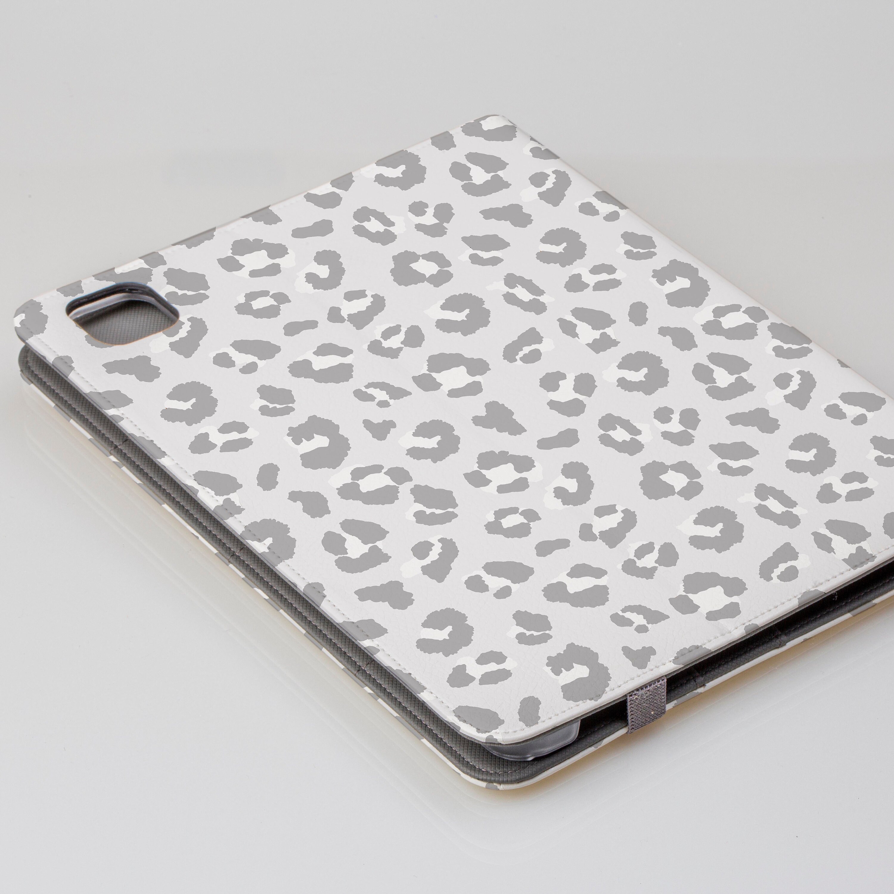 Gray Leopard Print iPad Pro Case Apple iPad Case Vegan Etsy