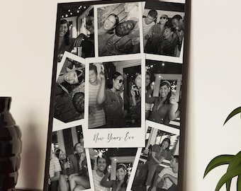 Personalised Photo Collage, Custom Photo Strip, Best Friend, Couple, Family Gift