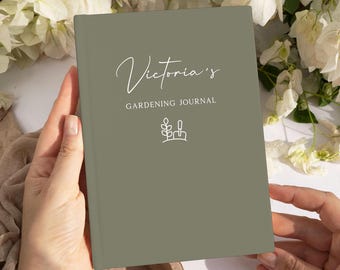 Personalised Gardening Journal: Custom Notebook, Garden Planner