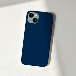 Midnattsblått telefonskal: Skyddande iPhone, Galaxy, Pixel-skal