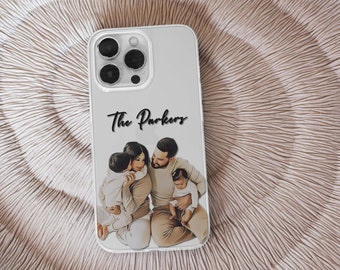 Custom Photo iPhone Case: Personalised Clear Case