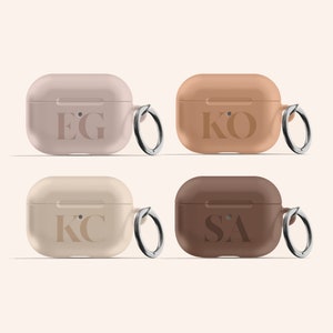 Gepersonaliseerde boho AirPods-hoes, aangepaste monogramhoes voor AirPods Pro, beschermende AirPods-hoes, AirPods Classic-hoesje 1e 2e 3e generatie