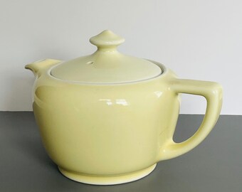 Vintage Hall Tricolator Pink Teapot China Ceramic Farmhouse Kitchen Cottage Chic Decor Small Display Prop